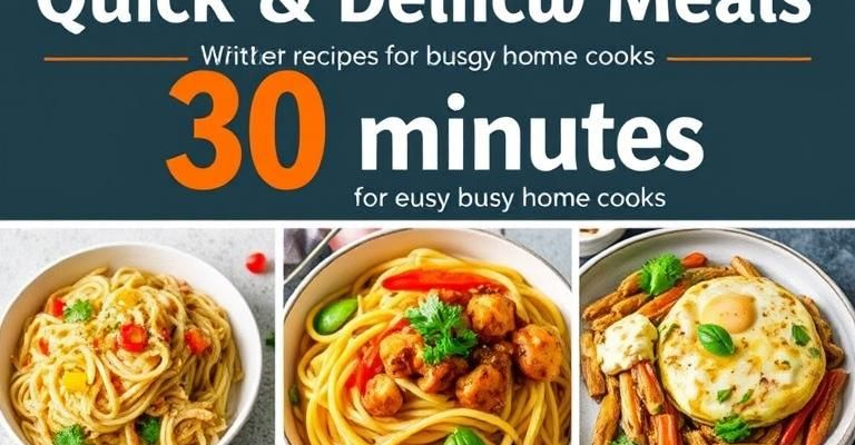 Вкусные блюда за 30 минут: Легкие рецепты для занятых хозяек