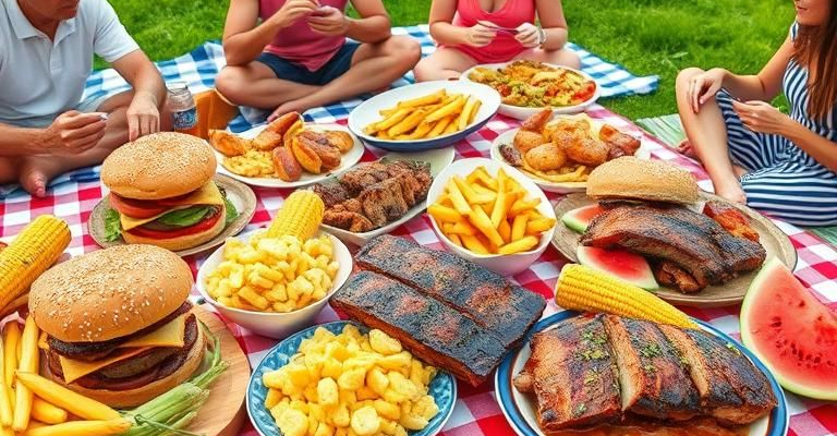 Рецепты американской кухни для пикника: 10 вкусных идей, которые сделают ваш отдых незабываемым